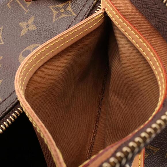 LOUIS VUITTON Brown Monogram Leather Speedy 30 Bag - Picture 6 of 8